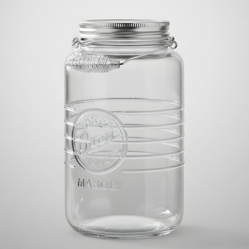 Ziba Airtight 2900 ML Glass Lock Jar