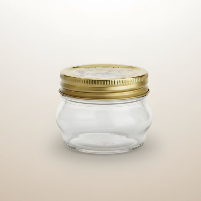 Ziba Airtight 100 ML Mini Glass Jar