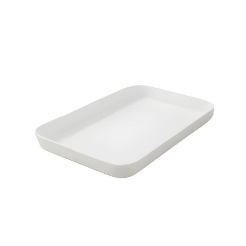 Melamine White Small Serving Tray