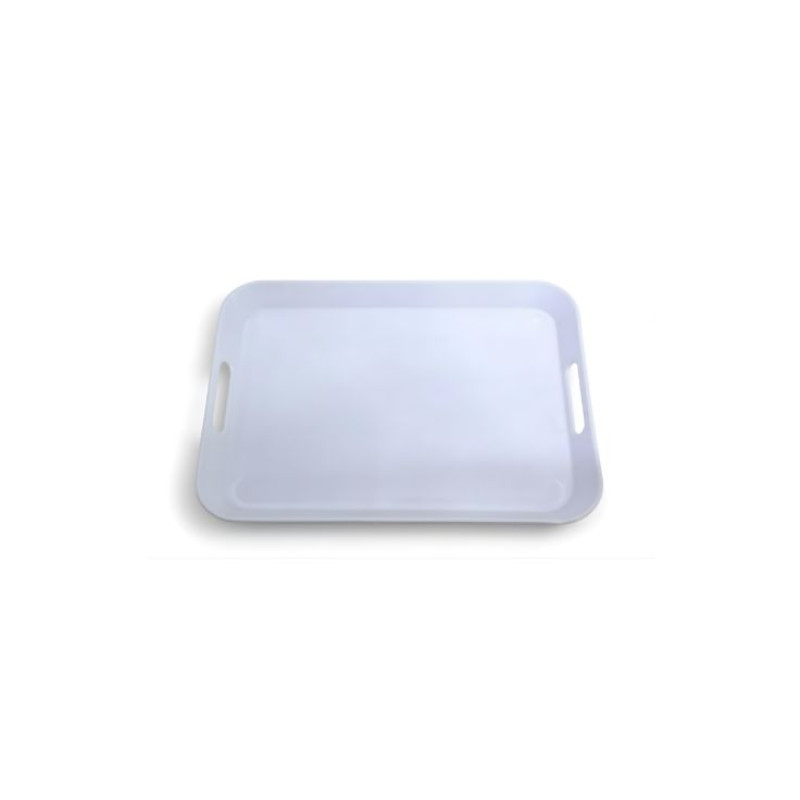 Melamine White Small Square Serving Tray