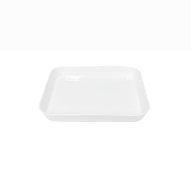Melamine White Vista Large Serving Tray