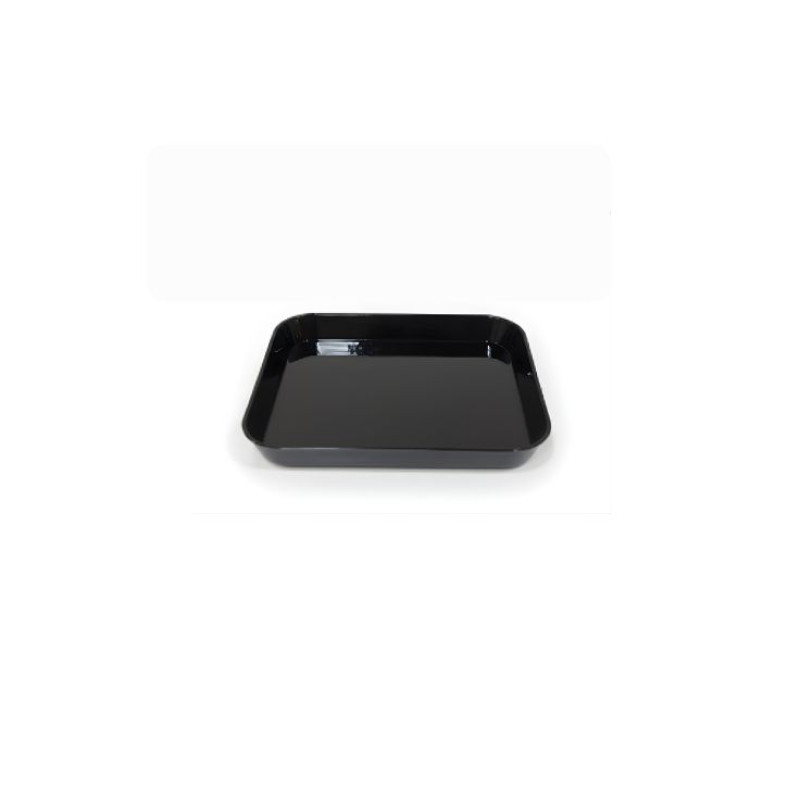 Melamine Black Vista Small Serving Tray