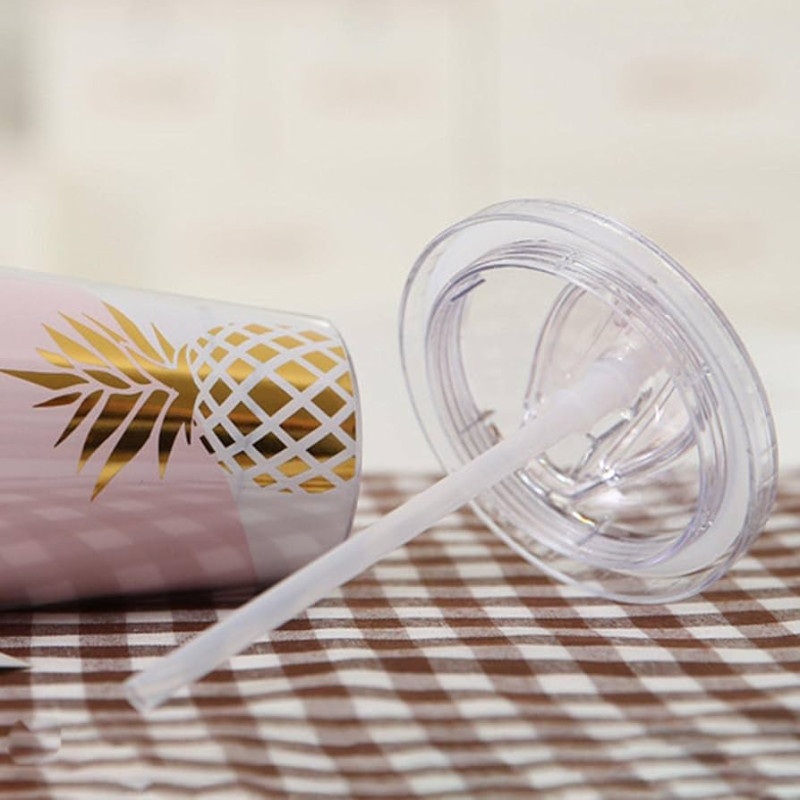 Reusable Double Wall Cups Leakproof Insulated Drinkware