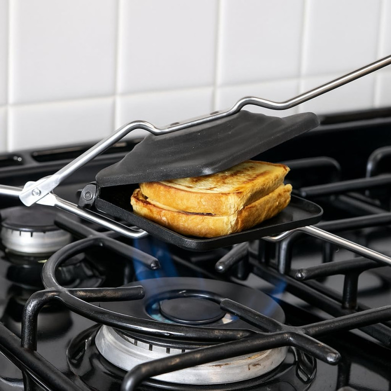 Gas Top Sandwich Maker Stove Top Toasted Sandwich Grill