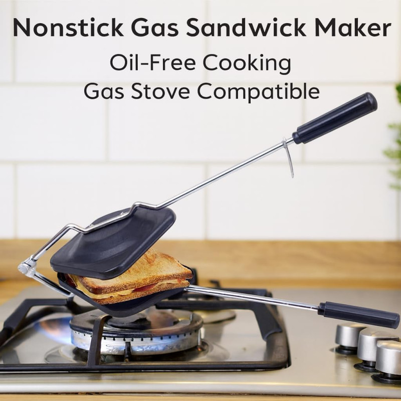 Gas Top Sandwich Maker Stove Top Toasted Sandwich Grill