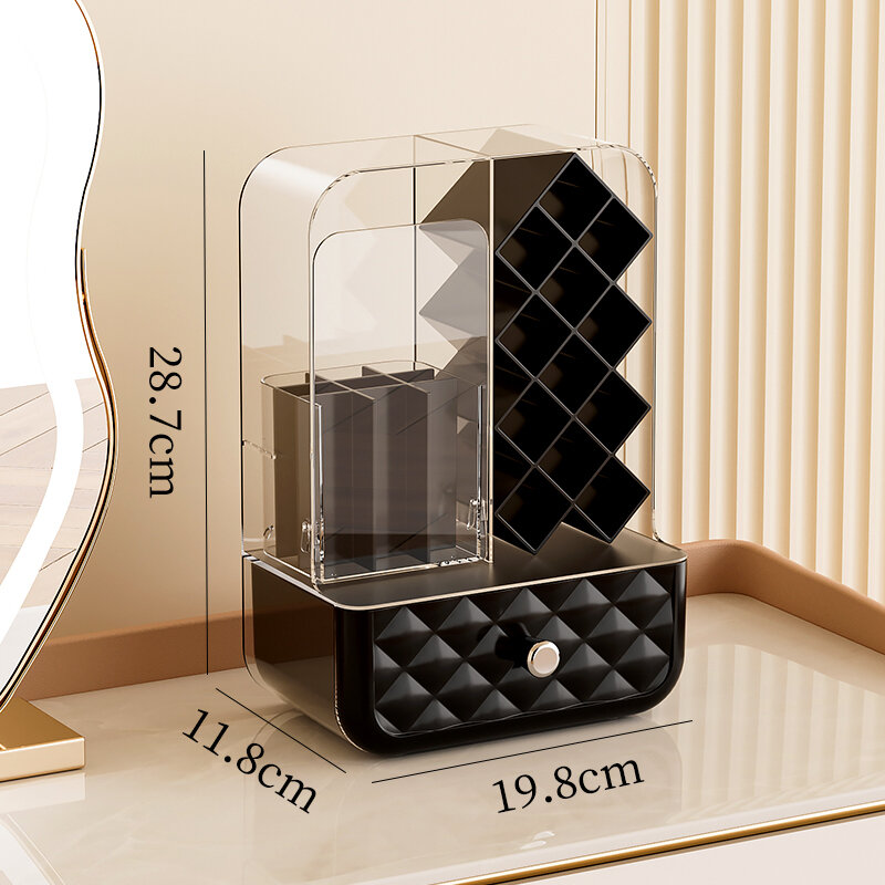 Multi Purpose Large Capacity Makeup Brush & Lipstick Storage Rack