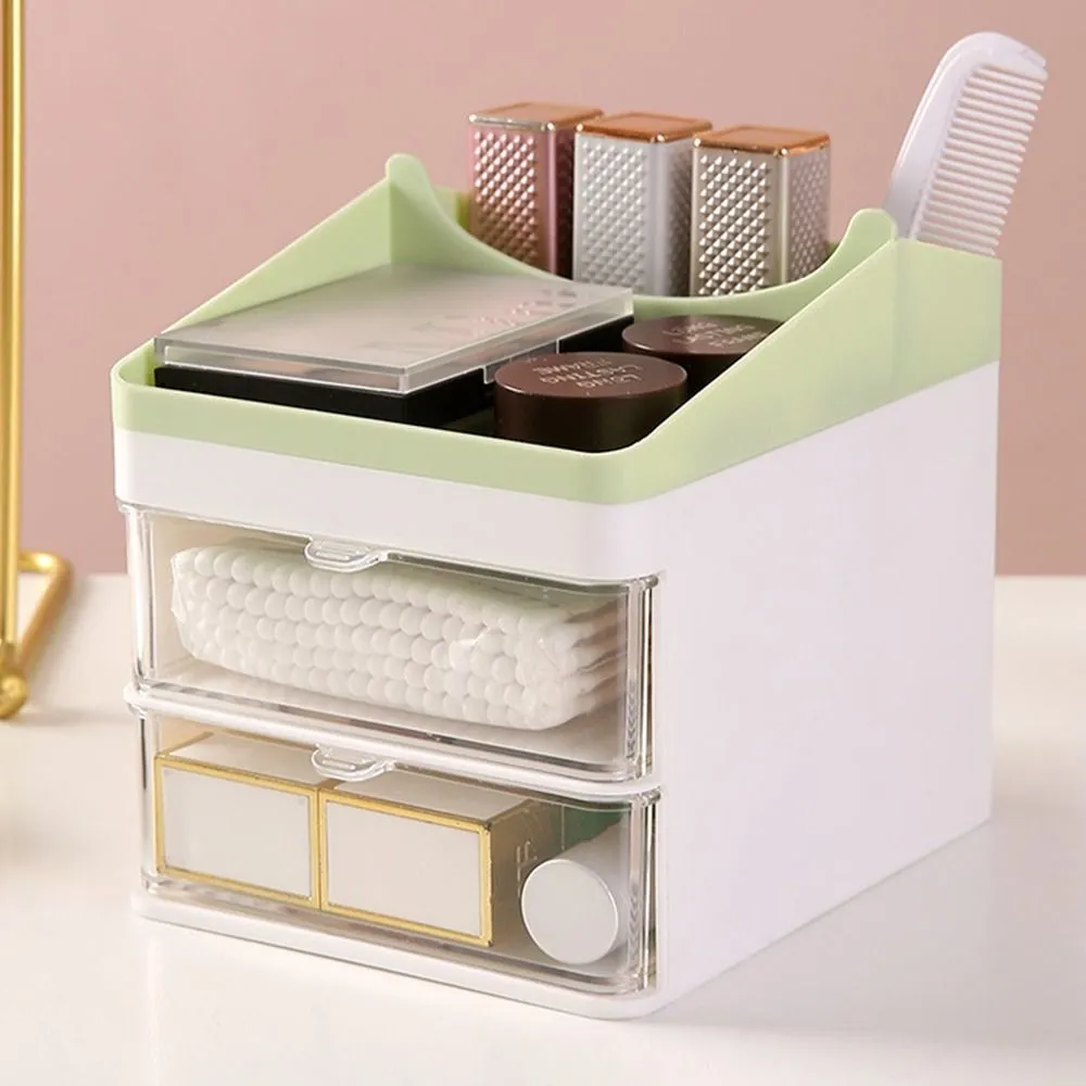 Cosmetic Desktop Storage Box Makeup & Skincare Organizer