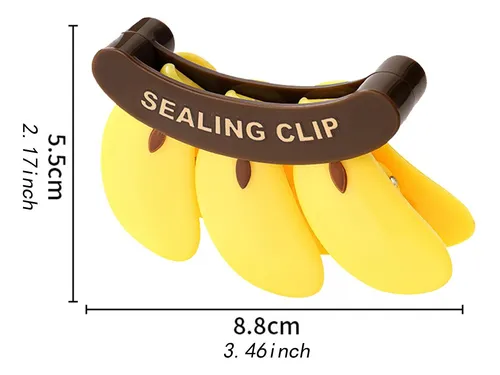 Banana Magnetic Sealing Clip Fridge Bag Sealer