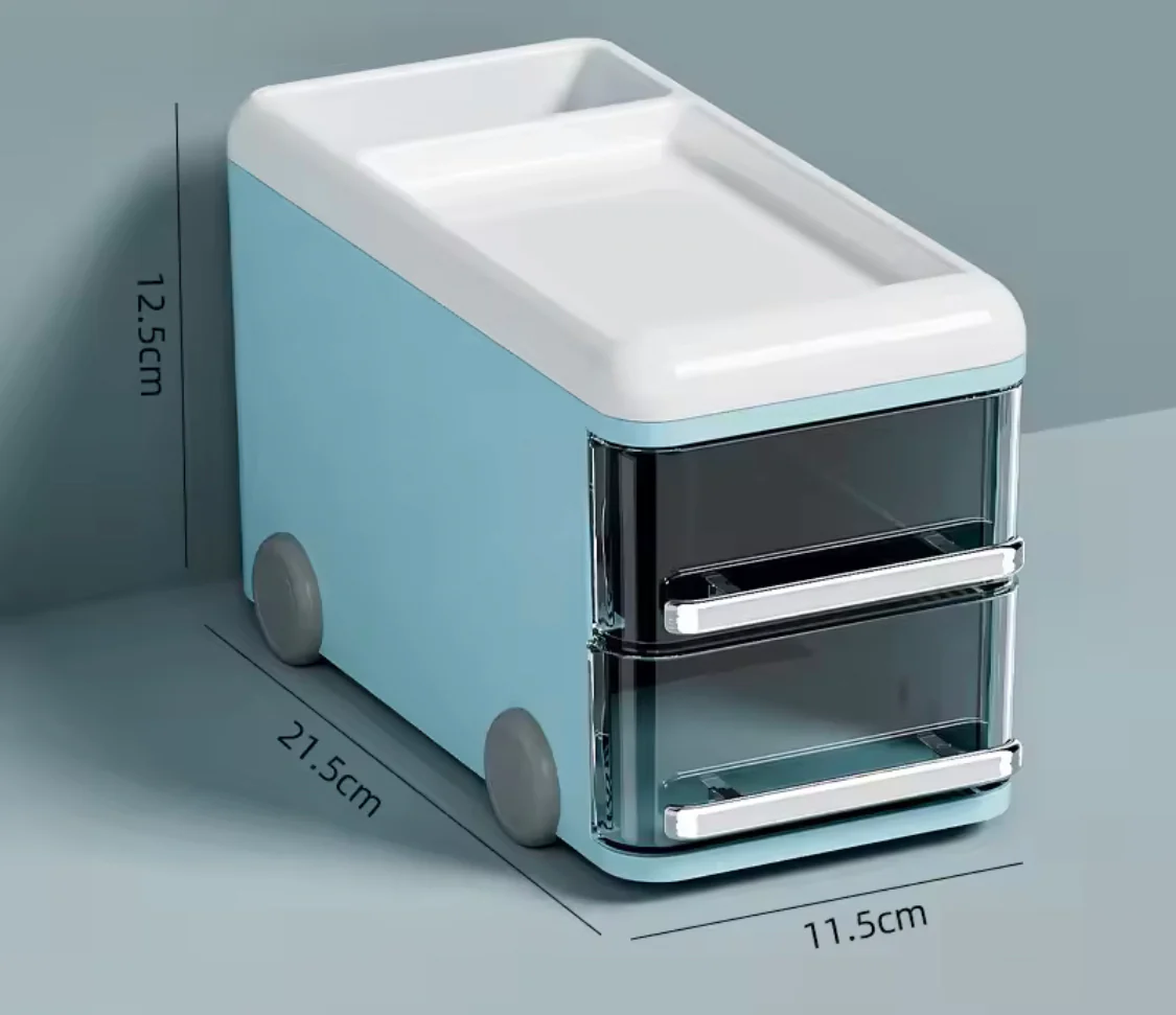 Bus Style Stationery Holder Desk Organizer