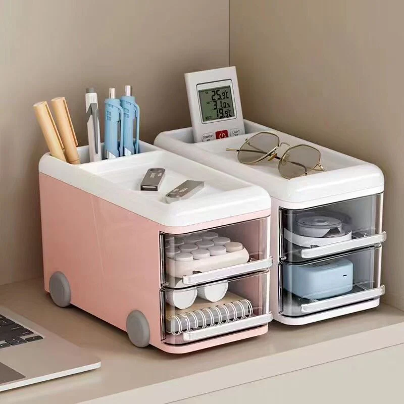 Bus Style Stationery Holder Desk Organizer