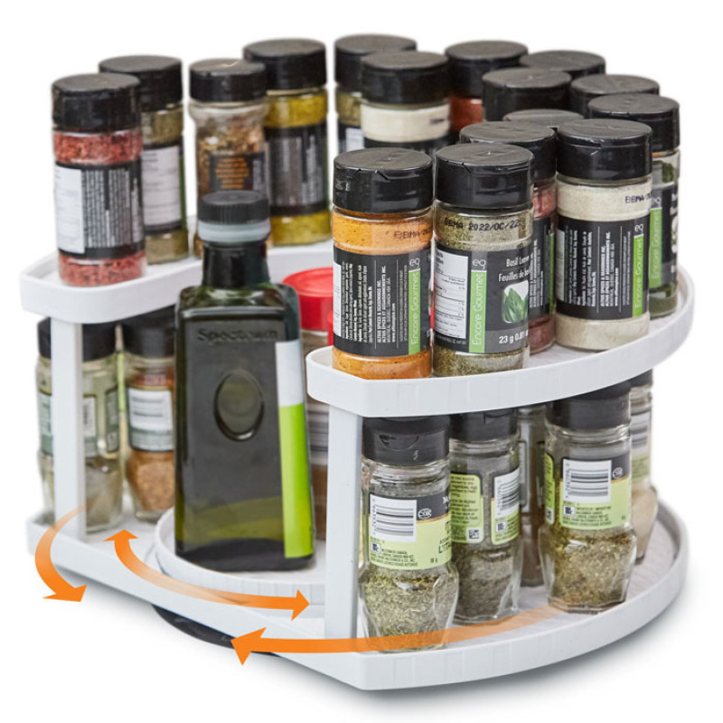 Spice Spinner Rotating Kitchen Organizer