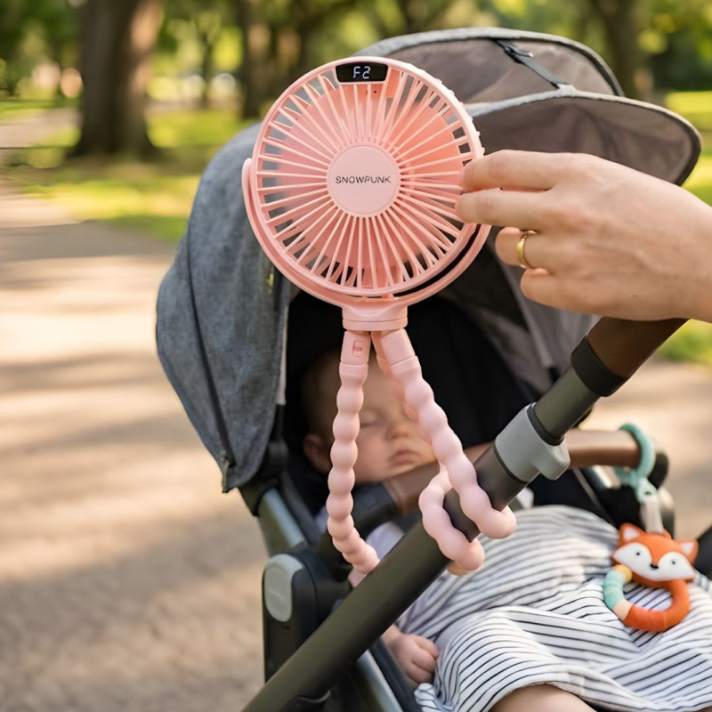 Hand Fan Tripod Style Portable Mini Fan