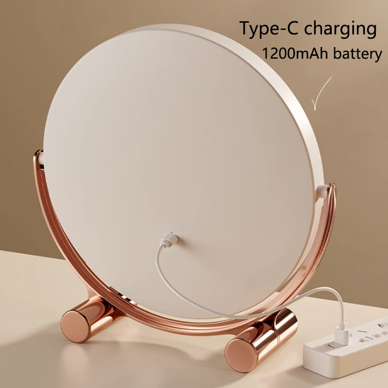 LED Desktop Makeup Mirror Studio Style Vanity Mirror