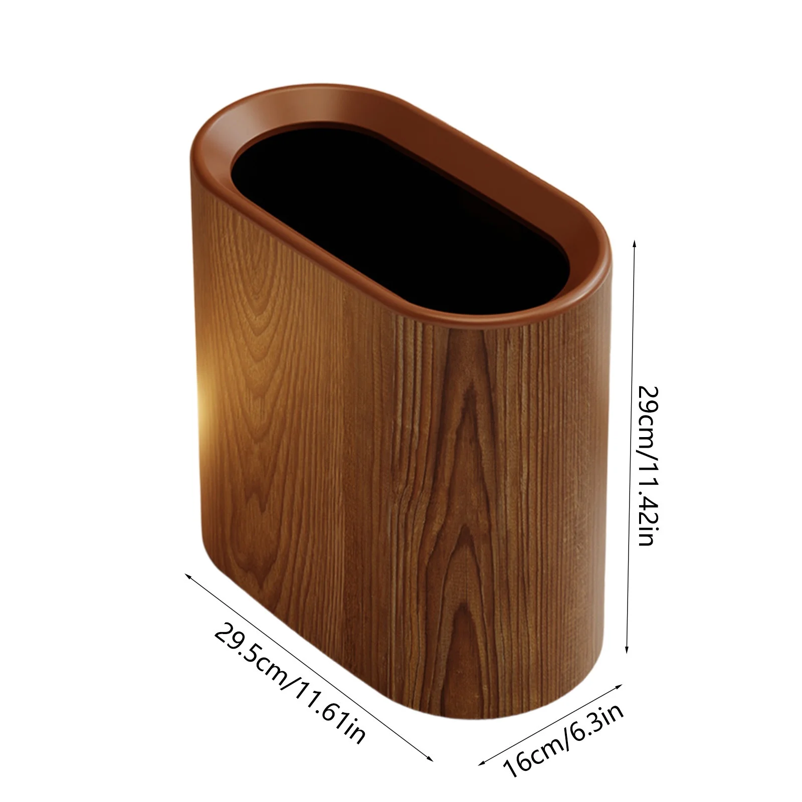 Heavy Plastic Dustbin Large Capacity Waste Bin