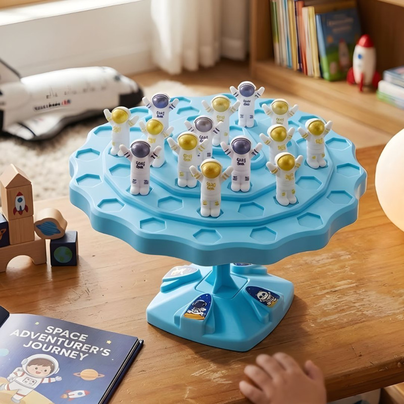 Balance Astronaut Stacking Game Fun Kids Building Toy
