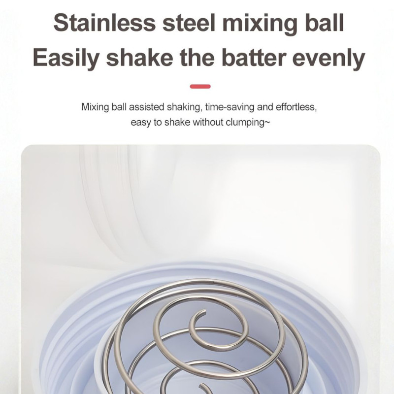 Pancake Batter Dispenser – 1000ML Mixing Bottle