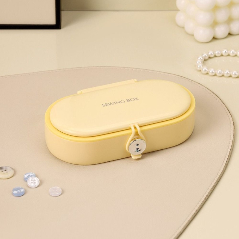 Magnetic Sewing Kit With Case Portable Stitching Set
