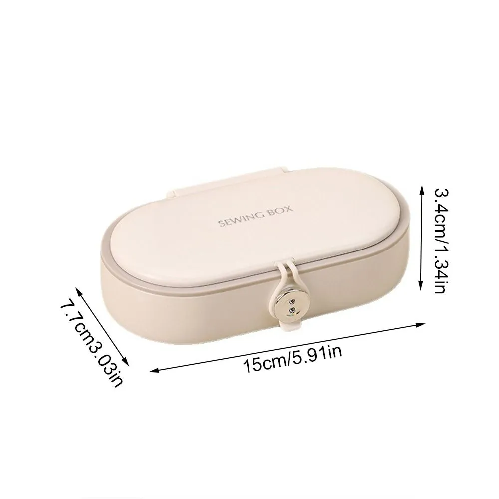 Magnetic Sewing Kit With Case Portable Stitching Set