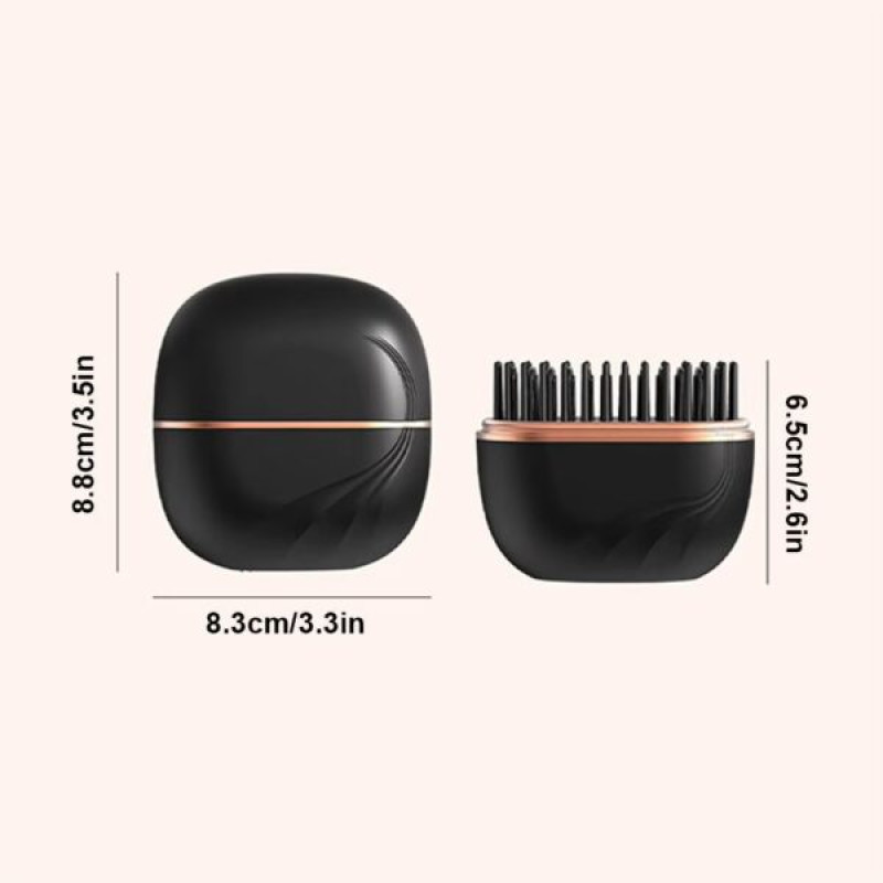 Mini Hair Straightening Comb Wireless Portable Hair Styler