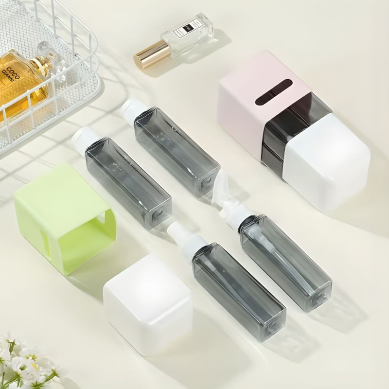 4 in 1 Travel Bottle Set 60ML Refillable Kit