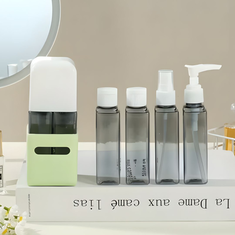 4 in 1 Travel Bottle Set 60ML Refillable Kit