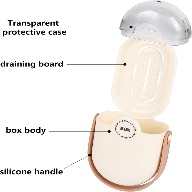 Portable Soap Box Travel Soap Case