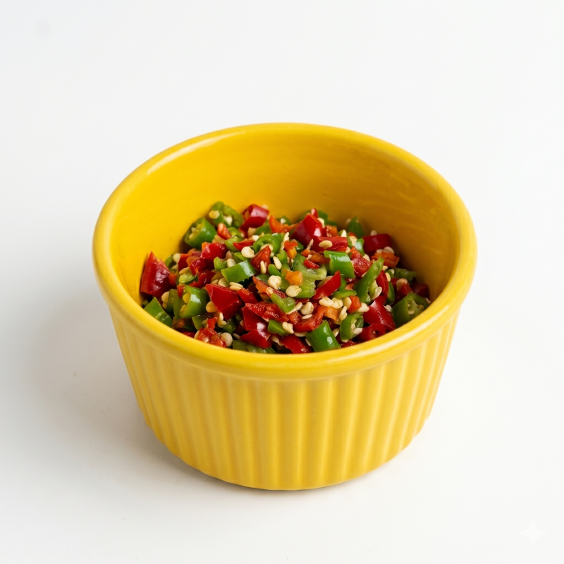 Melamine 4 Inch Ramekin Yellow Bowl Serving Bowl
