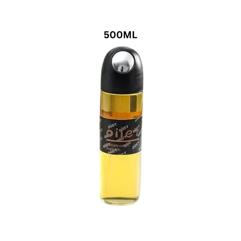 Glass Oil Bottle 500ML Kitchen Dispenser
