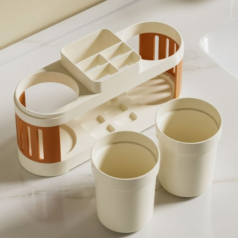 Toothbrush Holder Heavy Quality Bathroom Organizer
