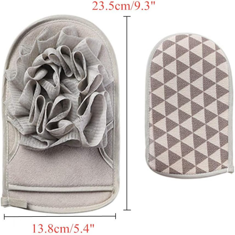 Bath Gloves Exfoliating Shower Gloves