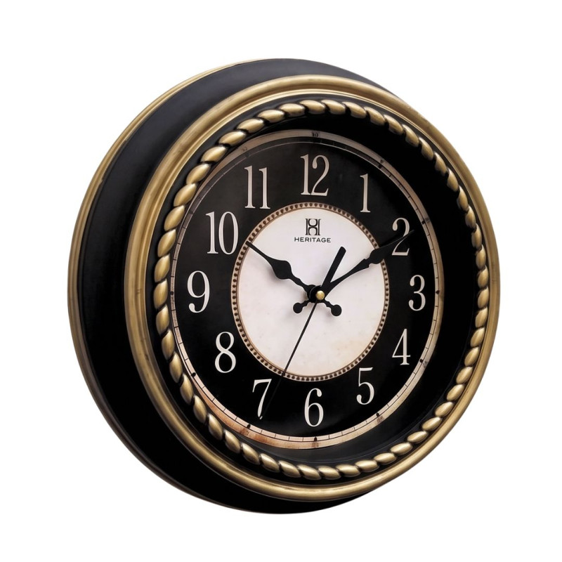 Heritage 14.95 Inch Titanic Gold Roman Wall Clock