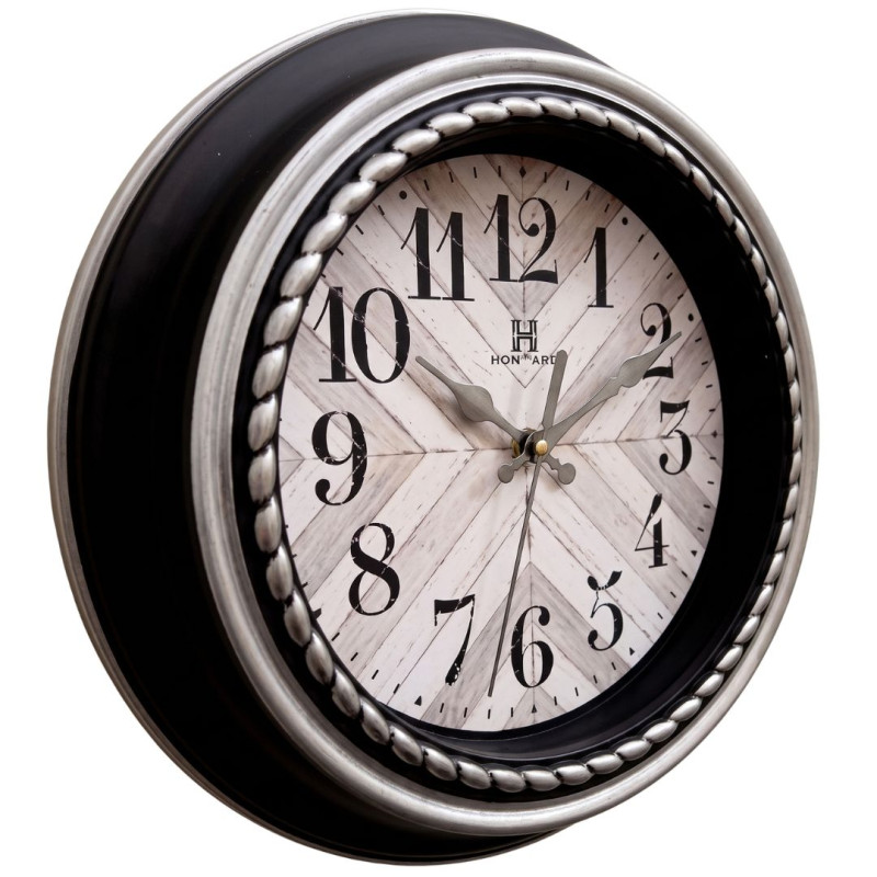 Heritage 14.95 Inch Titanic Geometric Beads Wall Clock