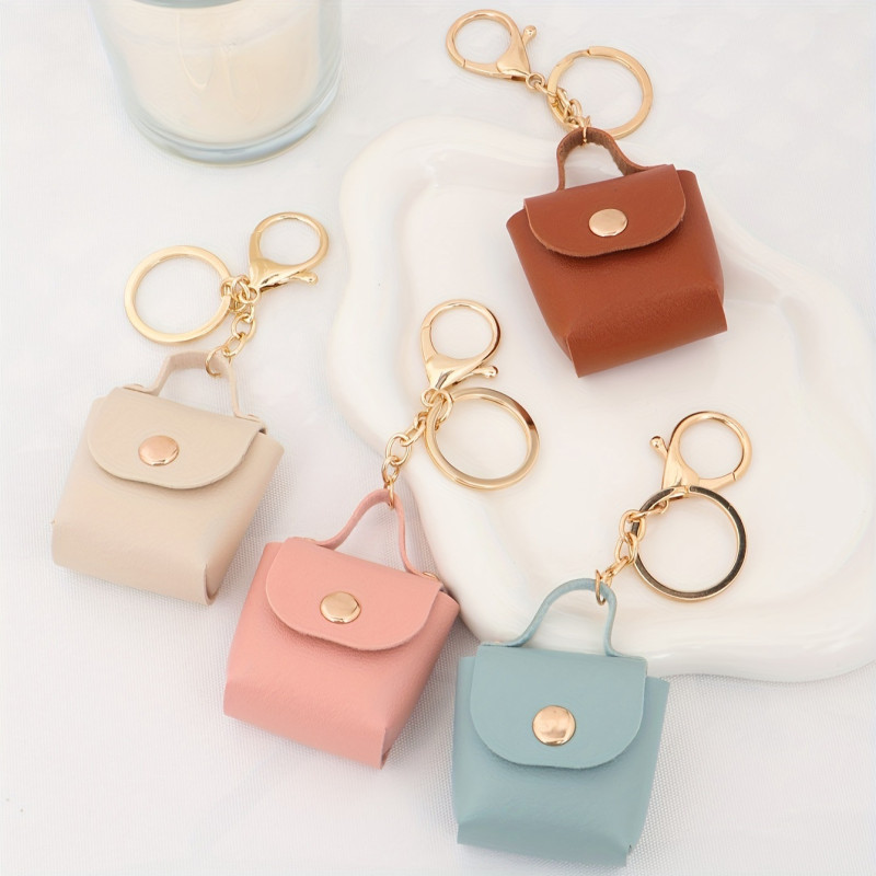 Purse Keychain Cute Mini Bag Key Ring