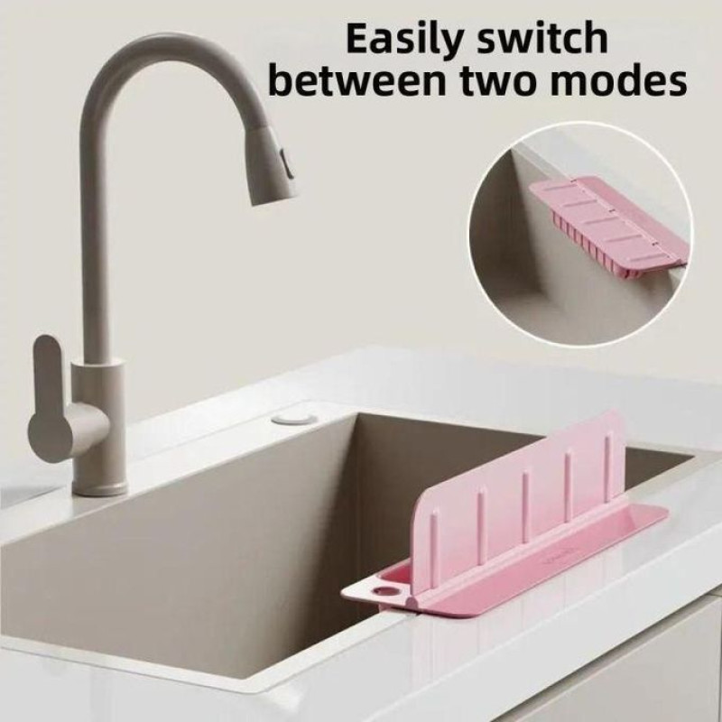 Foldable Sink Splash Guard Kitchen Water Splash Protector