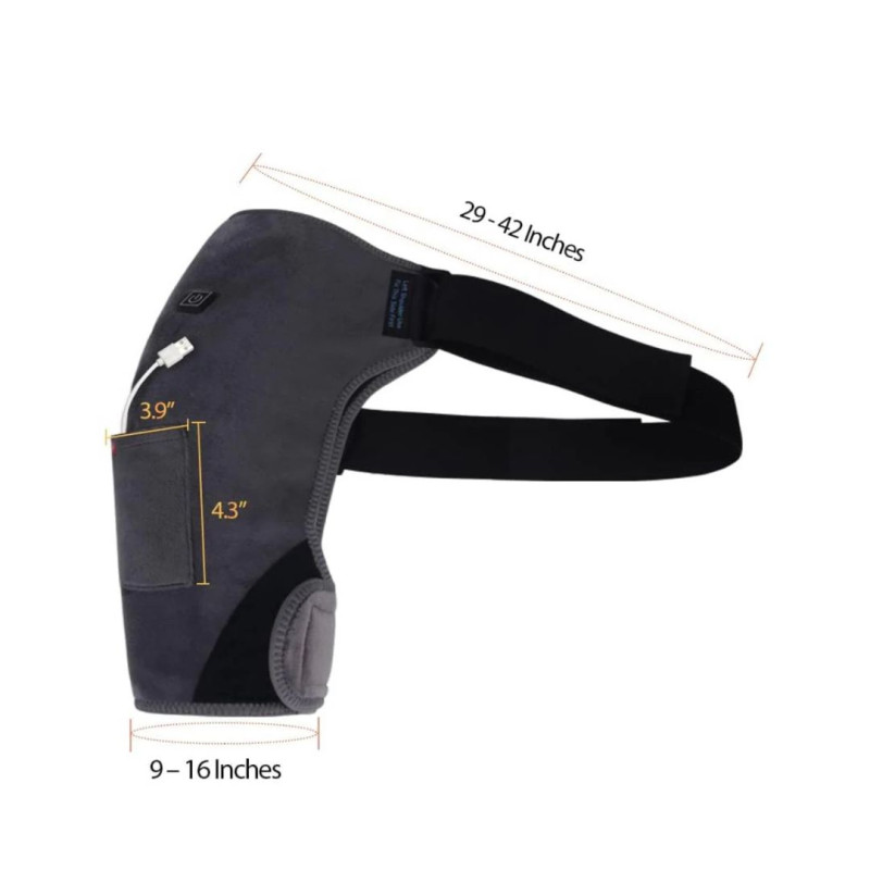 Heating Shoulder Support Belt 3 Level Temperature Adjustment