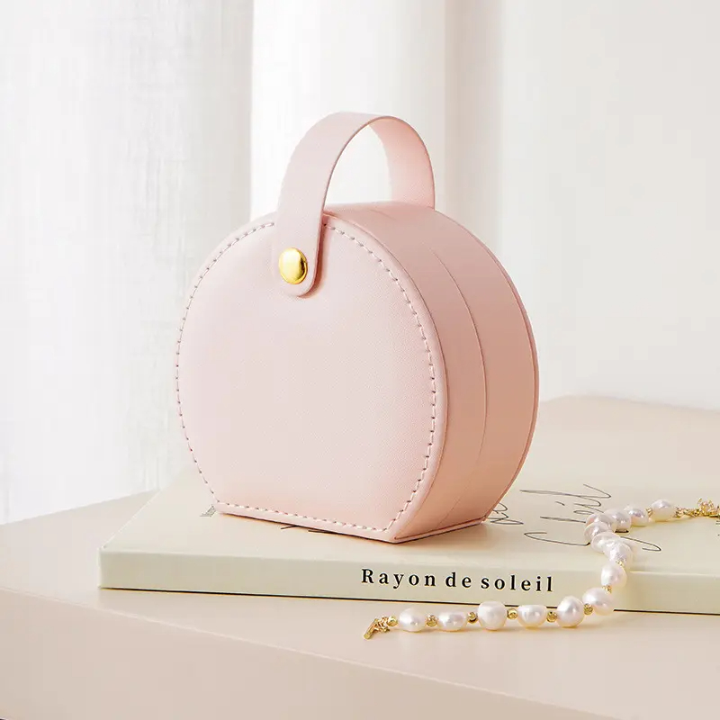 Mini Jewellery Box Portable Accessories Storage Case