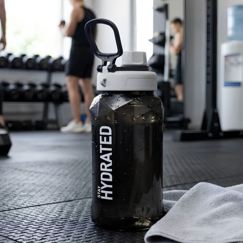 Hydrate Boost Bottle Portable Motivational Water Bottle