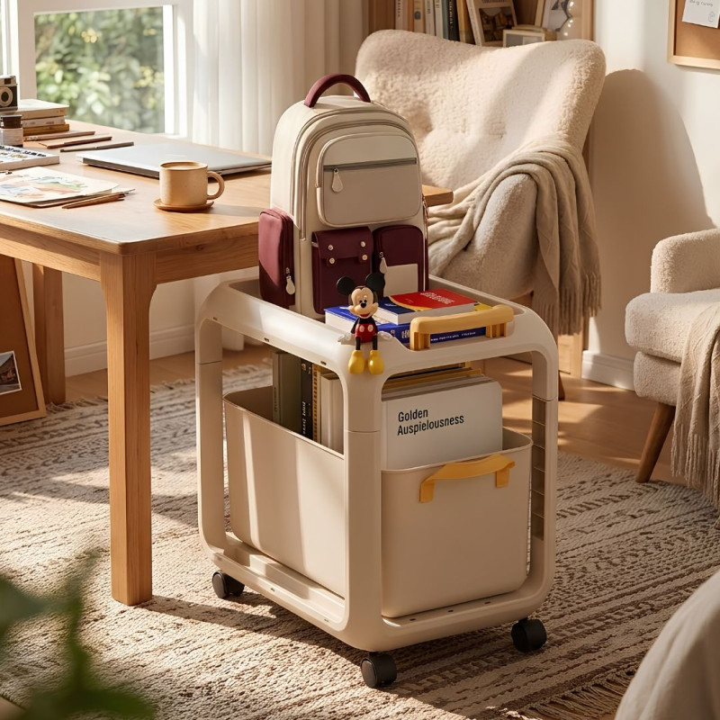 Removable Storage Cart Under Desk Trolley Drawer Organizer
