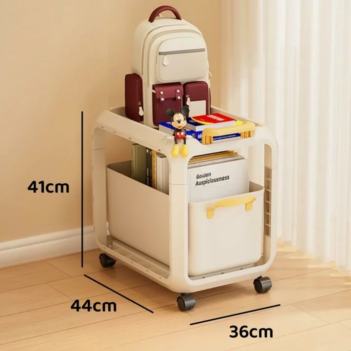 Removable Storage Cart Under Desk Trolley Drawer Organizer