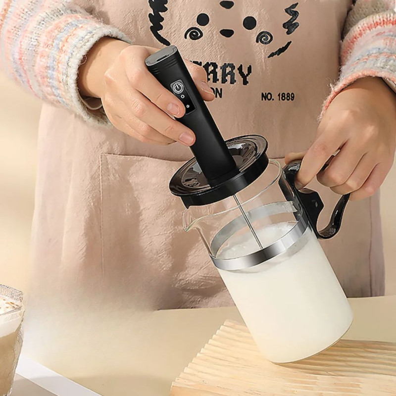 Mixer Milk Frother & Steamer Handheld Coffee Foam Maker