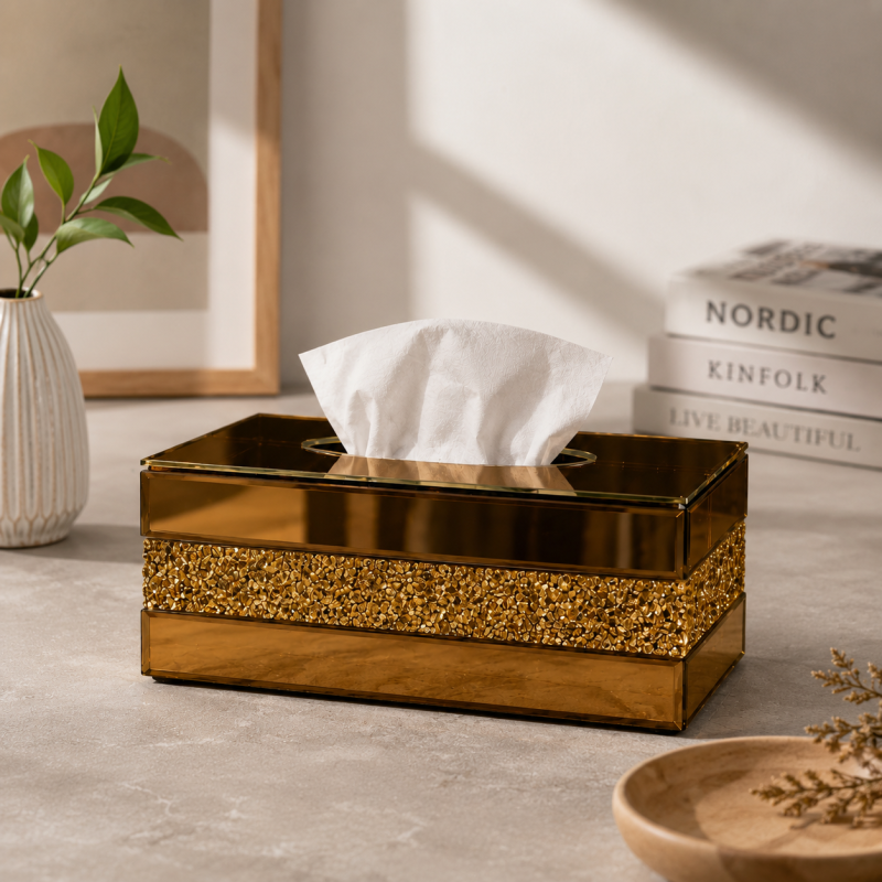 Modern Tissue Box  Elegant Decorative Tissue Holder