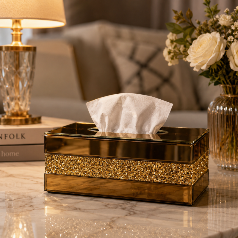 Modern Tissue Box  Elegant Decorative Tissue Holder