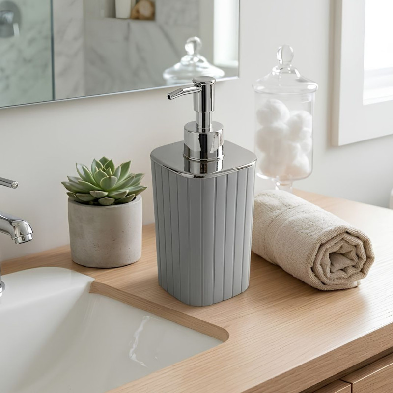Square Soap Dispenser Bottle Modern Liquid Soap Holder
