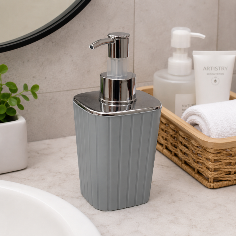 Square Soap Dispenser Bottle Modern Liquid Soap Holder