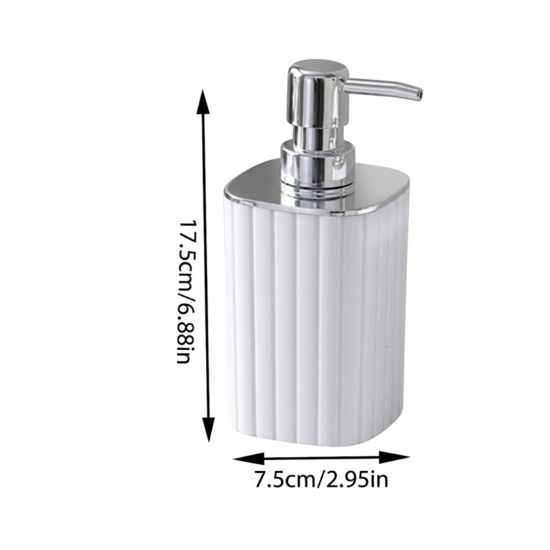 Square Soap Dispenser Bottle Modern Liquid Soap Holder