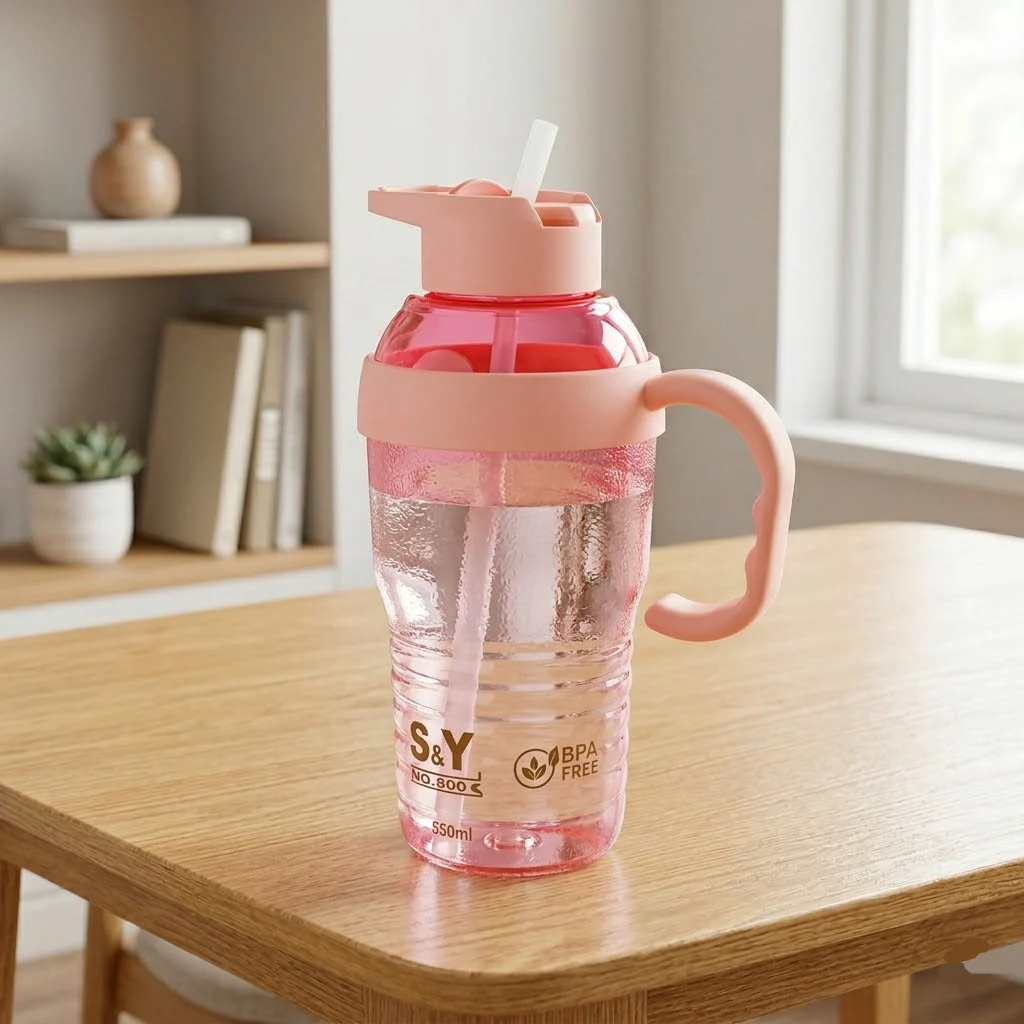 Plastic Sipper Water Bottle 1300ML Large Capacity Bottle