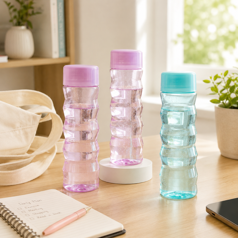 2PCS Water Bottle Set Reusable Drinking Bottles