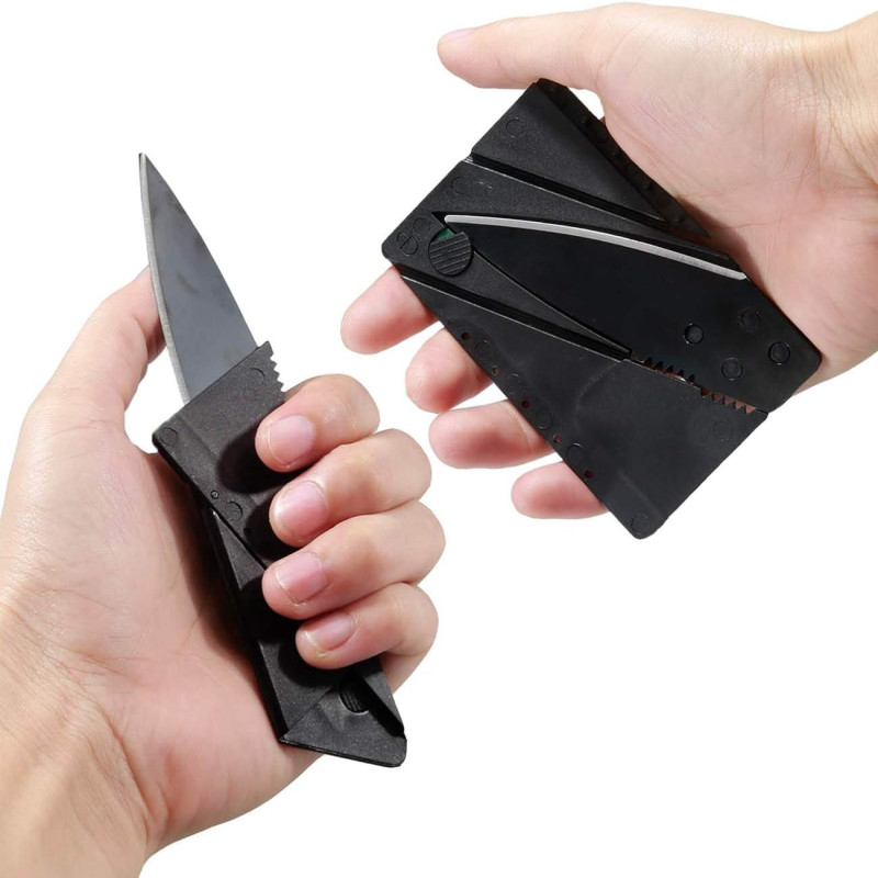 Foldable Credit Card Knife Pocket Survival Tool