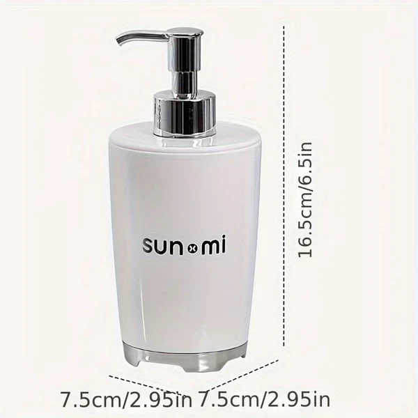 Plastic Soap Dispenser Refillable Liquid Soap Pump Bottle