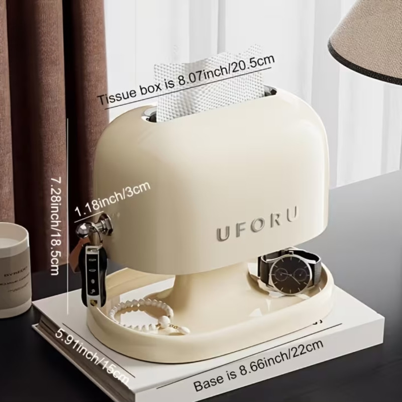 Uforo Tissue Box Premium Tissue Holder (Box Packing)